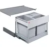 Image de Collecteur de déchets Hailo 3644831 TR Swing m Raumspar-Tandem-S-plus 2x 8,5 + 12 litres