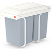 Image de HAILO Einbaumülleimer "Multi-Box duo L" 107940 4007126365903