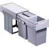 Image de Collecteur de déchets Hailo 3666821 TA Swing Tandem hg 2x 15 litres