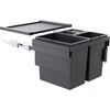 Image de Collecteur de déchets Hailo 3608631 CS Slide Cargo Synchro 54 litres