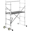 Image de Echafaudage Roulant Pour Escalier 0,9m/2,9m En Aluminium Hailo Hobbystep H3