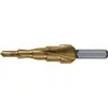Image de Nom: RUKO Foret étagé HSS-TiN à queue hélicoïdale avec affûtage croisé Ø 4 - 12 mm - 101050-5T