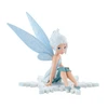 Image de Fée Clochette assise (fleur bleue)