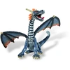Image de Bully dragon assis bleu/argent 11cm