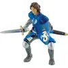 Image de Prince avec épée bleu, figurine