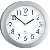 Image de Horloge murale radio MEBUS 52451 Ø25cm argent