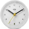 Image de Braun Reflex BC12 - Réveil - rond - quartz - bureau - blanc