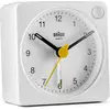 Image de Braun BC 02 XW Réveil à quartz blanc Lumière radio.