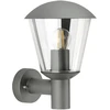 Image de Applique murale Albert 621854 en fonte d'aluminium avec plaque de fixation, verre acrylique transparent.