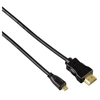 Image de Hama HDMI 0.5m câble HDMI 0,5 m HDMI Type A (Standard) HDMI Type D (Micro) Noir - Neuf