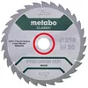 Image de Metabo - Lame De Scie Circulaire Classic Precision Cut Wood 628062000 - Hw/ct - 216x30mm - 30wz - 22°