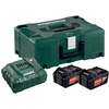 Image de Metabo Basic - Set 18V 2 x 4.0 Ah + ML