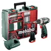 Image de Metabo Perceuse-visseuse sans fil 10,8 V Power Maxx BS Basic Mobile Atelier + 64 pièces accessoires, 1 pièce, 600080880 , vert en occasion ou reconditionné