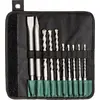 Image de Metabo - Jeu d'inserts et de burins - pour béton, maçonnerie, pierre - Inserts pour marteaux - 10 pièces - SDS-plus - Longueur : 210 mm, 160 mm, 250 mm