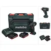 Image de Metabo - Ssw 18 Ltx 300 Bl Visseuse À Chocs Sans Fil 18v ( 602395800 ) 300nm 1/2' Brushless + 2x Batteries 4,0ah + Chargeur + Coffret De Transport