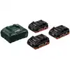 Image de Kit de base 685132000 3 x 4.0 Ah-LIHD + chargeur ASC 30-36