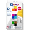 Image de STAEDTLER Pâte à modeler Fimo soft couleurs de base 12 pcs