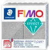 Image de STAEDTLER FIMO effect 8010 Pâte à modeler - paillettes argentées - 57 g