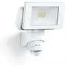 Image de LS150 Blanc Luminaire Projecteur LED 14,7W NW 4000K 1760LM IP44 + Détecteur de mouvement 12M 240ST Al/plastique