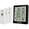 Image de NATIONAL GEOGRAPHIC Thermohygromètre pour 4 points de mesure
