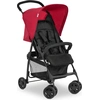 Image de Poussette Hauck Sport - poussette rouge avec roues avant pivotantes