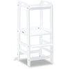 Image de Hauck Learn N Explore tabouret marchepied pour enfants Intérieur Bois Blanc