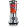 Image de SEVERIN SM3734 Blender, recipient en verre d1L amovible, 2 vitesses + fonction pulse, 22 000 tours/min, range cable, inox / Noir - Neuf