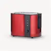 Image de Severin AT 2217 grille-pain 2 part(s) 800 W Métallique, Rouge - Neuf