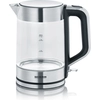 Image de Severin WK 3420 bouilloire 1,7 L 2200 W Noir, Acier inoxydable, Transparent