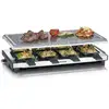 Image de Raclette-grill Severin RG2374 avec pierre naturelle 8 personnes 1500 W Inox - Neuf