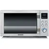 Image de Micro-ondes combiné Severin MW 7774 3-en-1 avec grill et air chaud 25 L 900 W Inox - Neuf