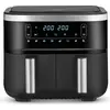 Image de Friteuse sans huile 2x3.8l 2850w noir - Severin - FR2453 -