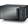 Image de 7782 Micro-ondes 900W 25l noir avec fond en verre