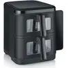 Image de Severin FR 2468 Double 11 L Autonome 2800 W Friteuse d'air chaud Noir - Neuf
