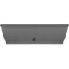 Image de Jardinière - Garden Id Terraflor - Anthracite 60cm - Solidité - Réserve D'Eau - Recyclé & 100% Recyclable - Volume Pour Plantes.