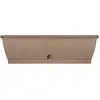 Image de Jardinière auto-arrosante Garden ID Taupe 60 cm