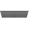 Image de Jardinière - Garden Id Terraflor - Anthracite 80 Cm - Solidité - Réserve D'Eau - Recyclée Et 100% Recyclable - Volume Pour Les Plantes.