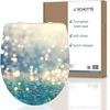 Image de SCHÜTTE Duroplast HG Siège de WC MAGIC LIGHT, siège de WC avec fermeture douce et mécanisme de fixation rapide