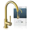 Image de SCHÜTTE 79167 Cornwall Robinet de cuisine pivotant à 360 degrés pour évier avec mitigeur monocommande Doré en occasion ou reconditionné