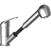 Image de F.J.Schütte Supra Mitigeur d'évier avec douchette extractible, chromé - 97700