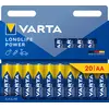 Image de VARTA Batterie Longlife Power Alka. AA Mignon LR6 1.5V 1Bli=20Stk