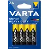 Image de Lot de 4 piles Zinc Varta Super Heavy Duty type AA (LR6) 1,5V #DEFAULT