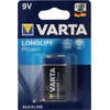 Image de Varta Batterie LONGLIFE Power (High Energy) 9V Block 1St.