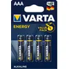 Image de Varta energy AAA 4-pack LR03 Batterijen