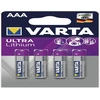 Image de Piles au lithium Varta, Micro AAA, LR03, 1,5 V, 4 piles