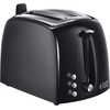 Image de Grille-pain Textures+ Russell Hobbs 2 fentes extra larges Grille-pain avec pince int?gr?e 6 niveaux de cuisson r?glables + fonction d?givrage et r?chauffe 850W Grille-pain noir 22601562209