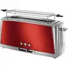Image de Grille-pain Russell Hobbs Luna Rouge 2 fentes longues 6 niveaux Lift'n Look Fast Toast - Neuf