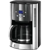 Image de Machine à café RUSSELL HOBBS 12T. 1000 W, verseuse en verre 1,8 l, gris-acier inoxydable 23241-56 LUNA MOONLIGHT GREY