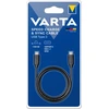 Image de Varta 57947 101 401 Varta Speed Charge & Sync Kabel USB-C to USB-C schwarz 1m