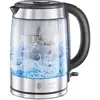 Image de Bouilloire électrique en verre Russell Hobbs Clarity 1 L avec filtre BRITA Maxtra 20760-57 éclairage bleu base 360° arrêt sécurité - Neuf